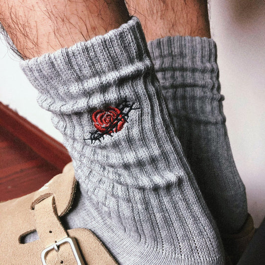 Bramble Rose Thick Cityboy Socks